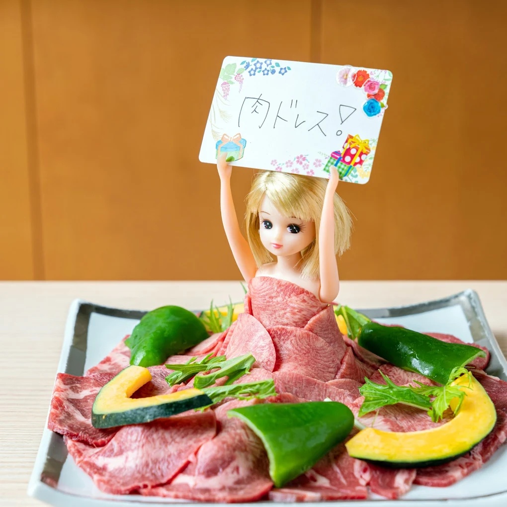 肉ドレス（イメージ）